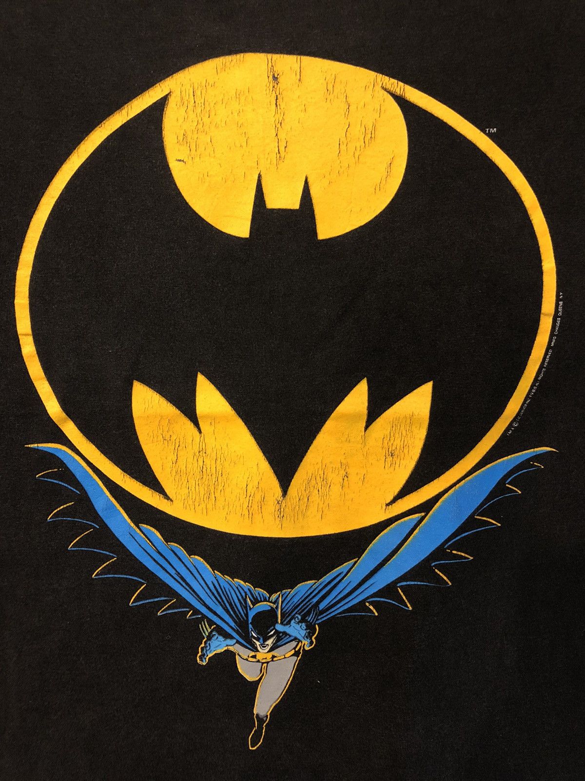 DC Comics × Vintage Vintage 80s Batman DC comics cartoon character Size US L / EU 52-54 / 3 - 2 Thumbnail
