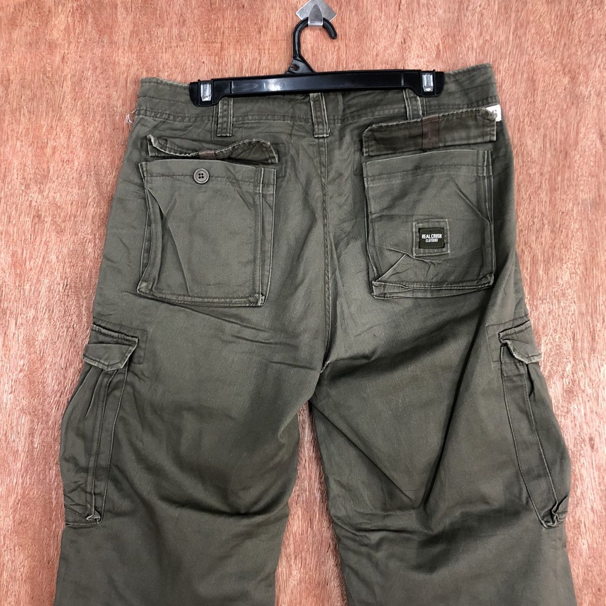 Japanese Brand DL Real Crush Clothing multipocket Grey Cargo Pants #c710 Size US 32 / EU 48 - 8 Thumbnail