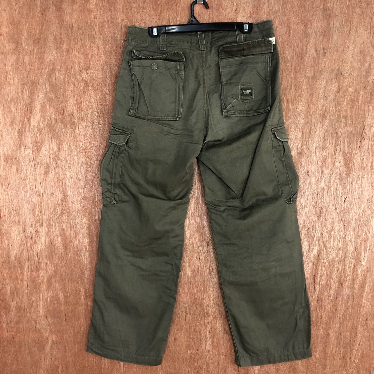 Japanese Brand DL Real Crush Clothing multipocket Grey Cargo Pants #c710 Size US 32 / EU 48 - 7 Thumbnail