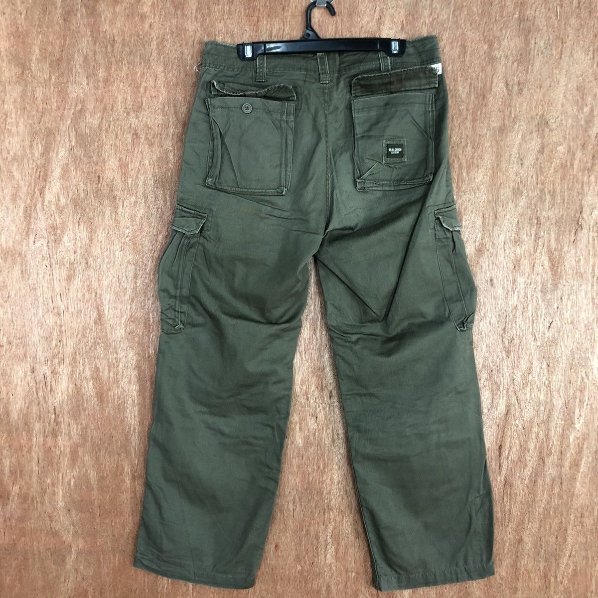 Japanese Brand DL Real Crush Clothing multipocket Grey Cargo Pants #c710 Size US 32 / EU 48 - 9 Thumbnail