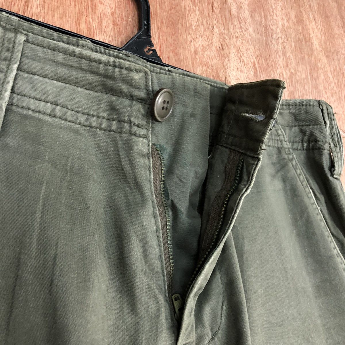 Japanese Brand DL Real Crush Clothing multipocket Grey Cargo Pants #c710 Size US 32 / EU 48 - 6 Thumbnail