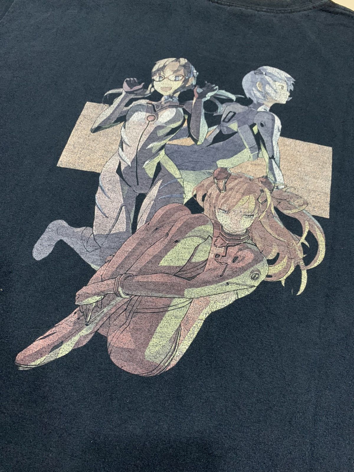 Anime × Japanese Brand × Vintage VTG EVANGELION NERV ASUKA REI & MARI BIG PRINT SHIRT Size US L / EU 52-54 / 3 - 3 Thumbnail