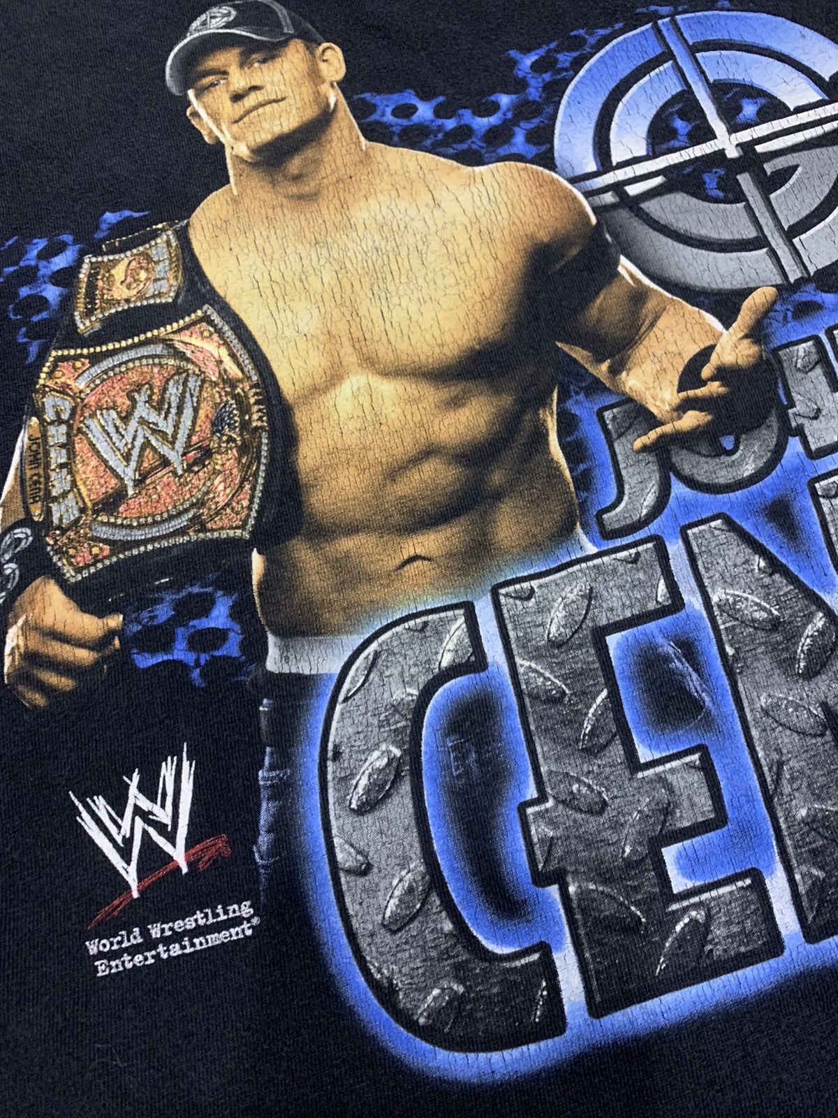Vintage × WWE × WWF VTG 2007 JOHN CENA WWE OFFICIAL SHIRT Size US M / EU 48-50 / 2 - 5 Thumbnail
