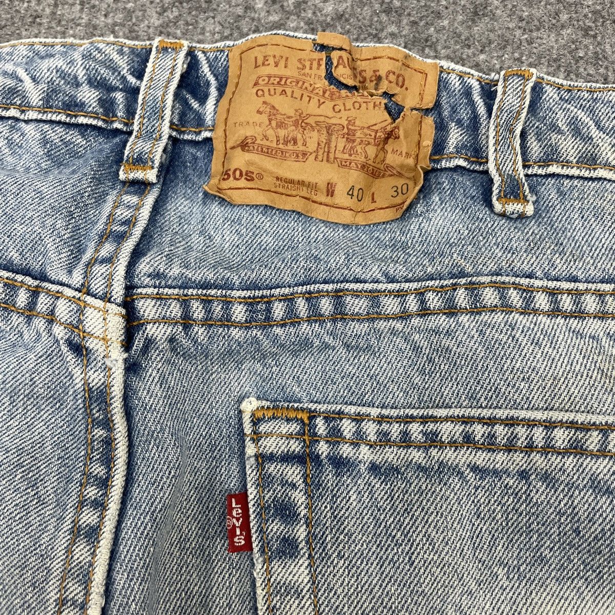 Levi's × Vintage Vintage Levi's 505 Light Blue Wash -wc115 Size US 39 - 7 Thumbnail