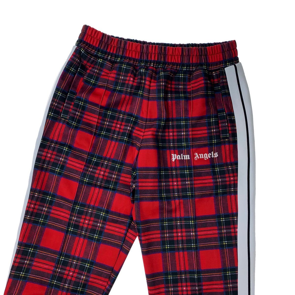 image of Palm Angels Plaid Sweatpants, Men's (Size 34)