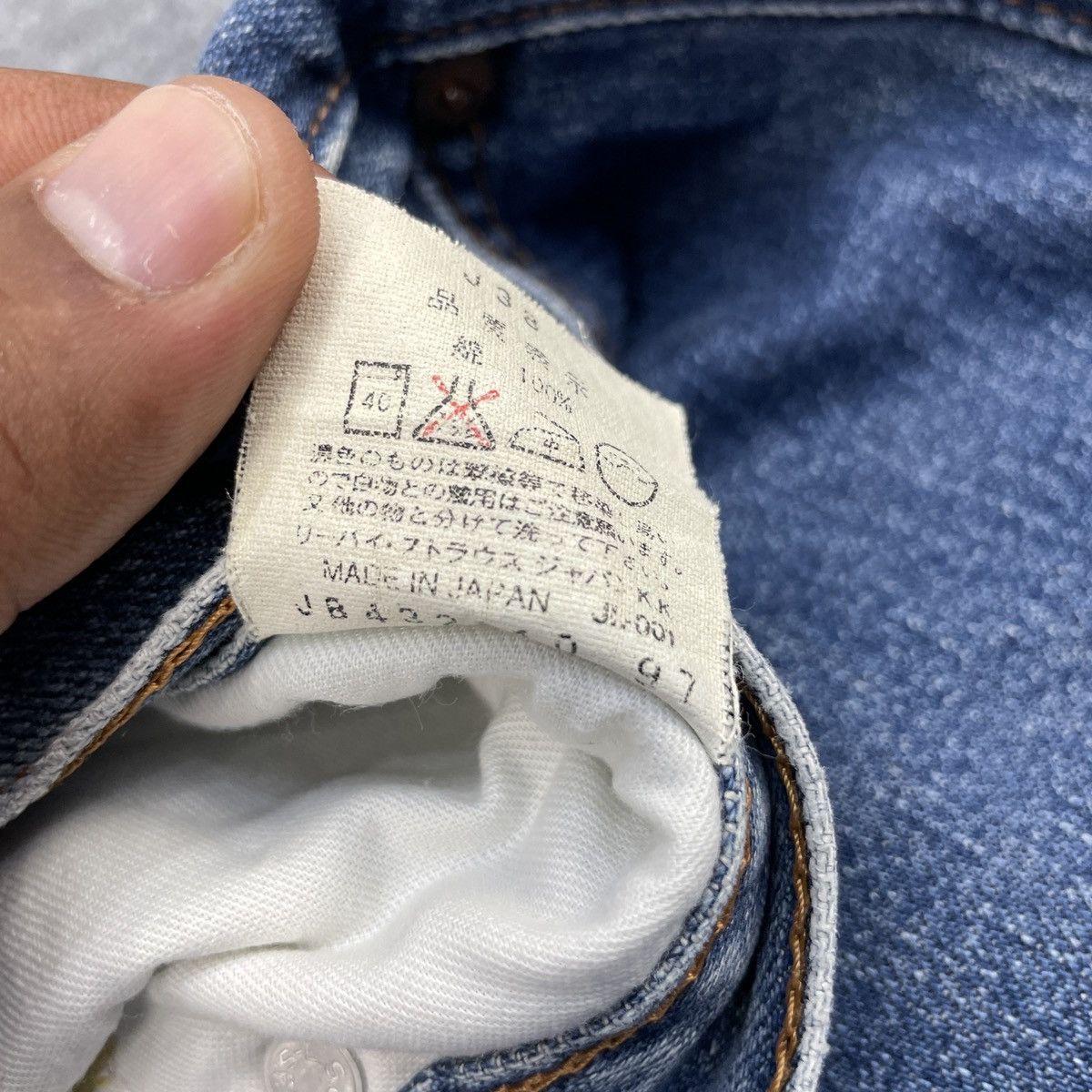 Levi's Vintage Levi's 503 Faded Jeans -wc082 Size US 34 / EU 50 - 7 Thumbnail
