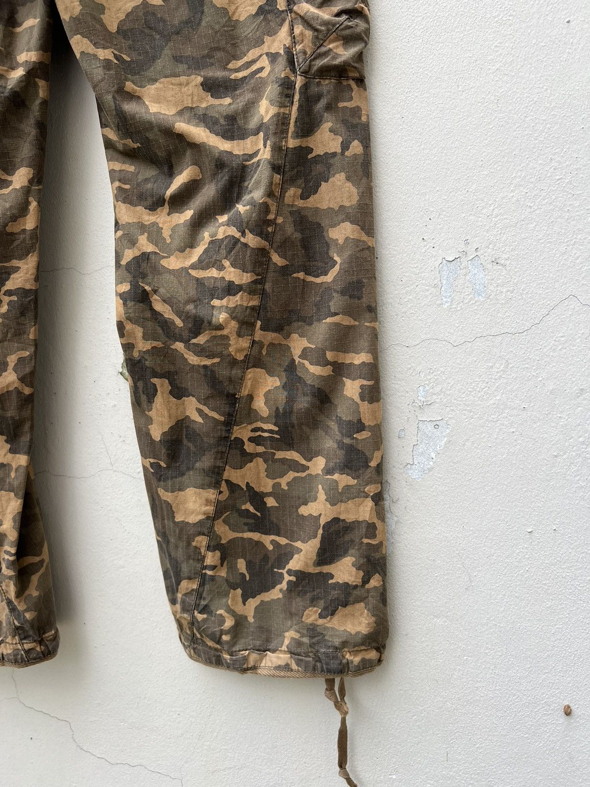 PPFM Vintage PPFM Japan Ripstop Camo Military Cargo Trouser Pant Size US 31 - 19 Thumbnail
