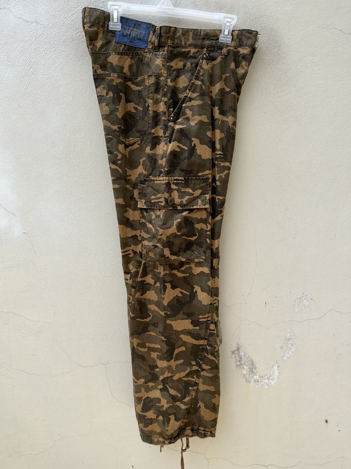 PPFM Vintage PPFM Japan Ripstop Camo Military Cargo Trouser Pant Size US 31 - 22 Thumbnail