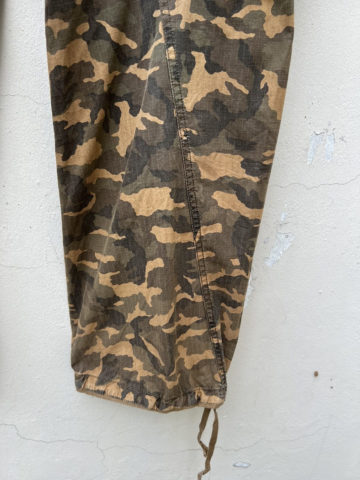 PPFM Vintage PPFM Japan Ripstop Camo Military Cargo Trouser Pant Size US 31 - 14 Thumbnail