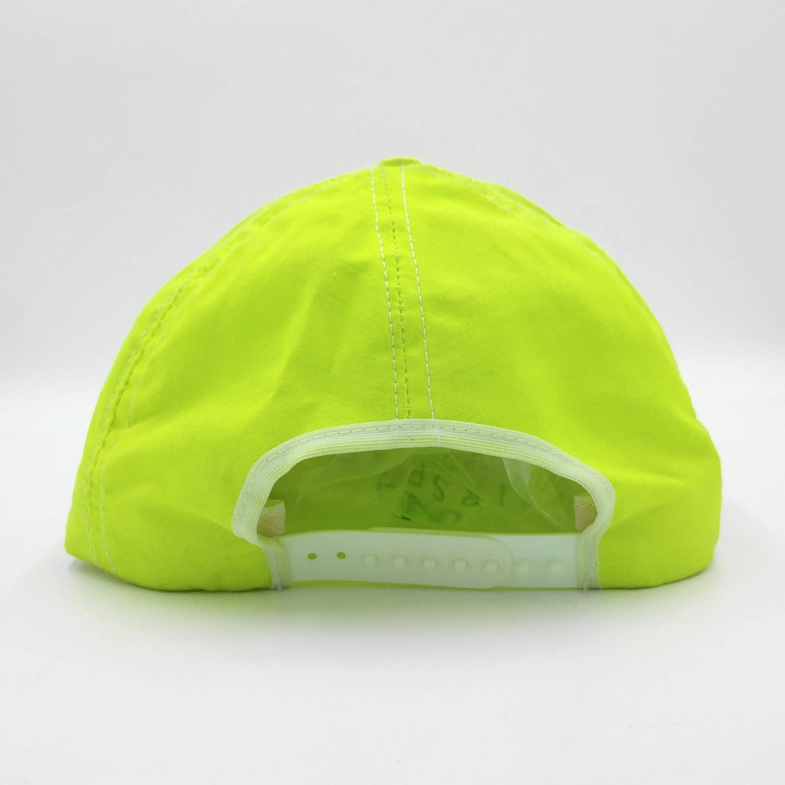 Vintage Vintage Goodyear Tires Snapback Trucker Hat Neon Green USA Size ONE SIZE - 7 Thumbnail