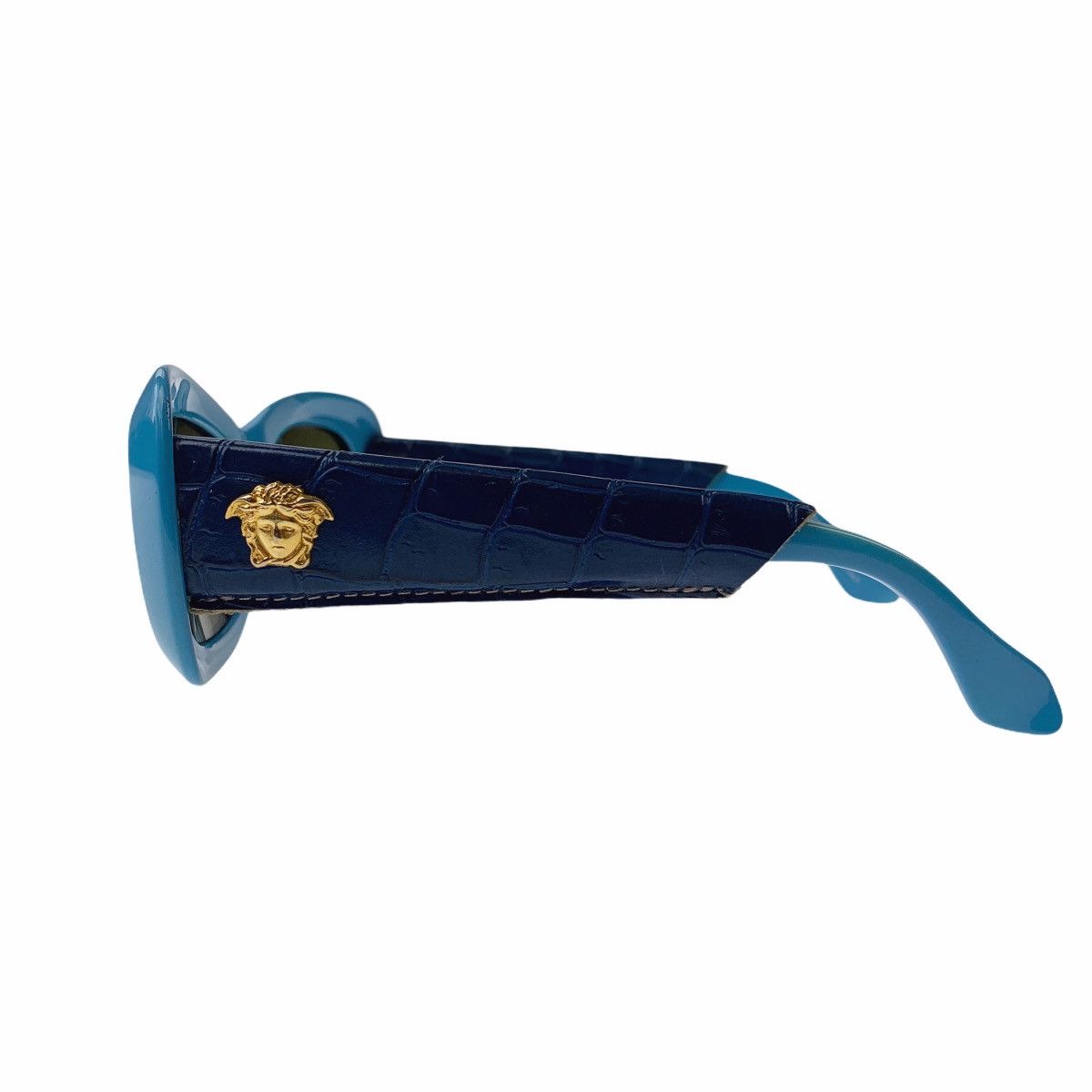 Versace Versace MOD 417/P COL 938 Croc Leather Sunglasses Size ONE SIZE - 2 Thumbnail