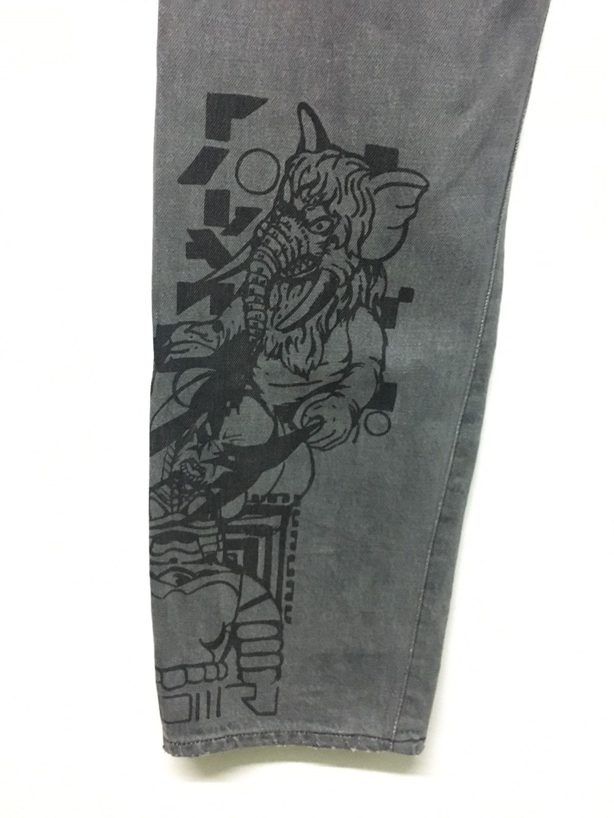 Neighborhood RARE!!!Neighborhood Salvage Printed Art Anime Size US 38 / EU 54 - 7 Thumbnail
