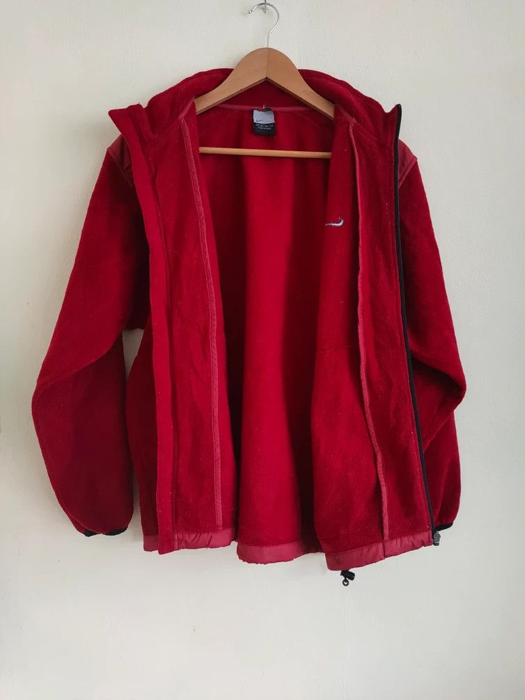 Nike × Vintage Nike Fleece Small Swoosh Zippup Size US M / EU 48-50 / 2 - 3 Thumbnail