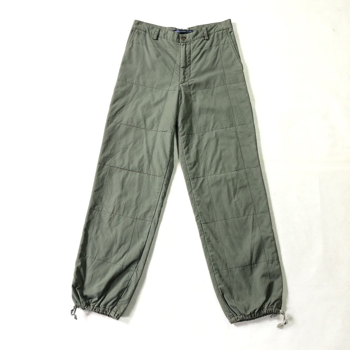 Polo Ralph Lauren Ralph Lauren Sport Tactical Drawstring Quilted Active Pant Size US 29 - 1 Thumbnail