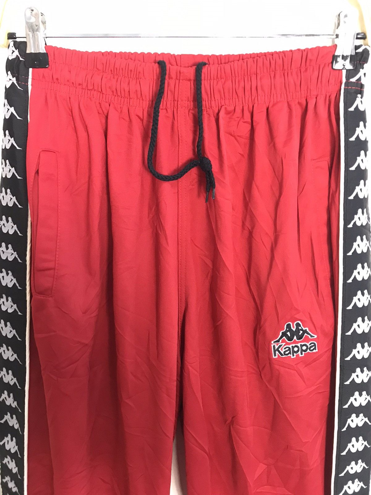 Kappa 90s Kappa Jogger Tracksuit Pants Side Tape Stretchable Size 30" / US 8 / IT 44 - 3 Thumbnail