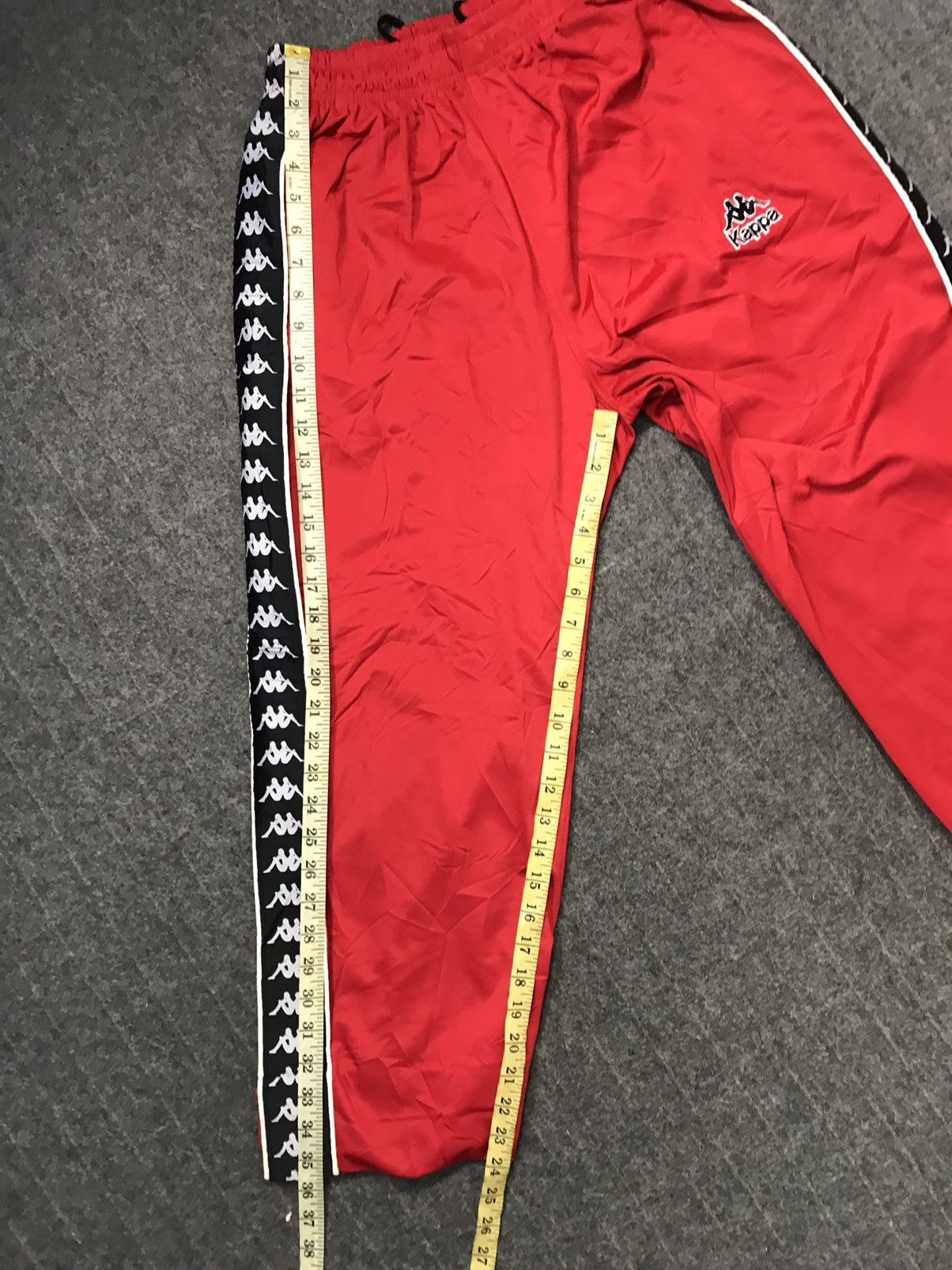 Kappa 90s Kappa Jogger Tracksuit Pants Side Tape Stretchable Size 30" / US 8 / IT 44 - 10 Thumbnail