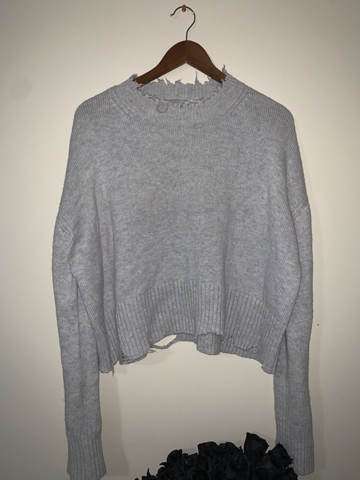 Helmut Lang RARE GRAIL helmut lang distressed sweater Size US M / EU 48-50 / 2 - 1 Thumbnail