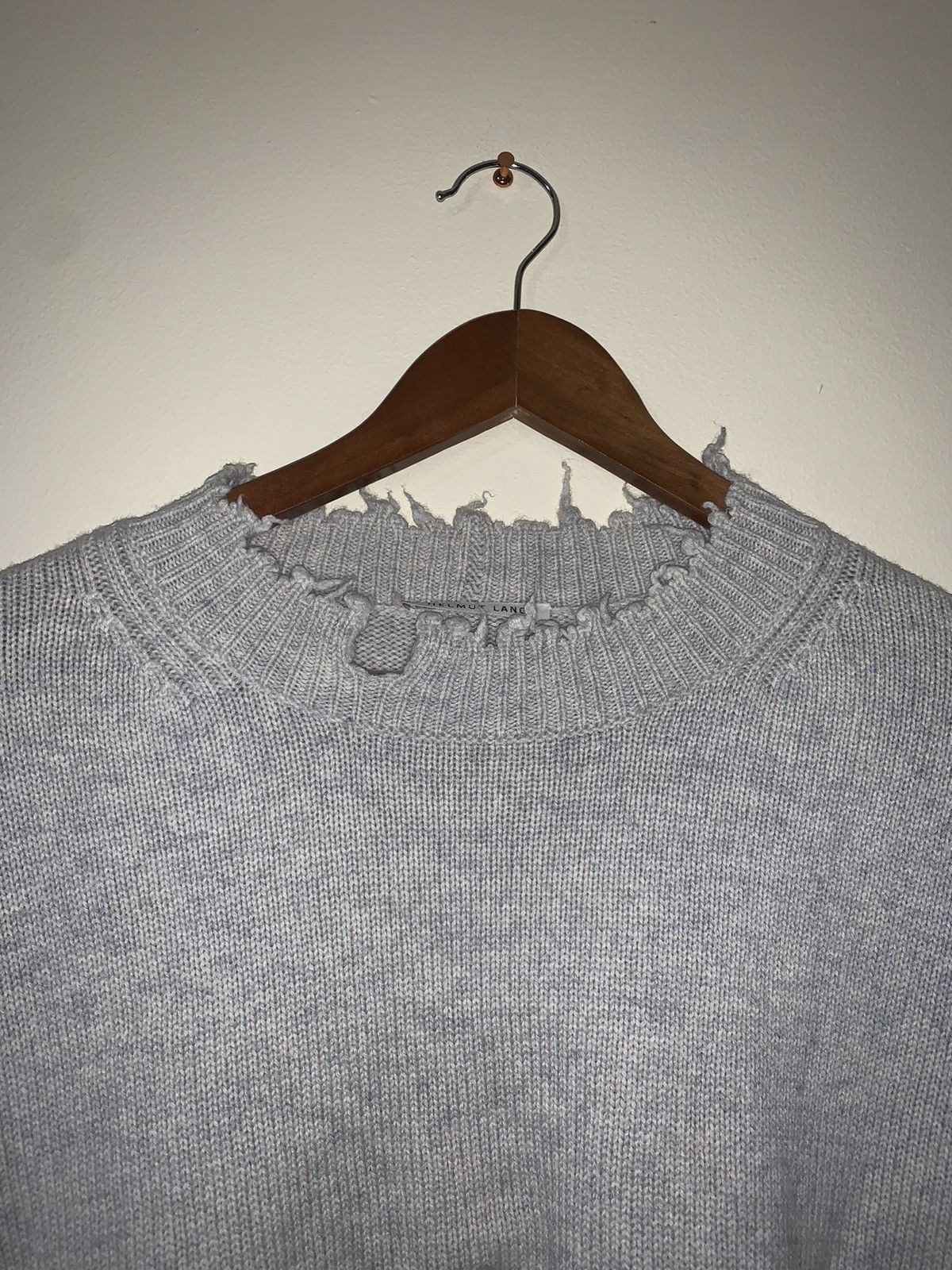 Helmut Lang RARE GRAIL helmut lang distressed sweater Size US M / EU 48-50 / 2 - 3 Thumbnail