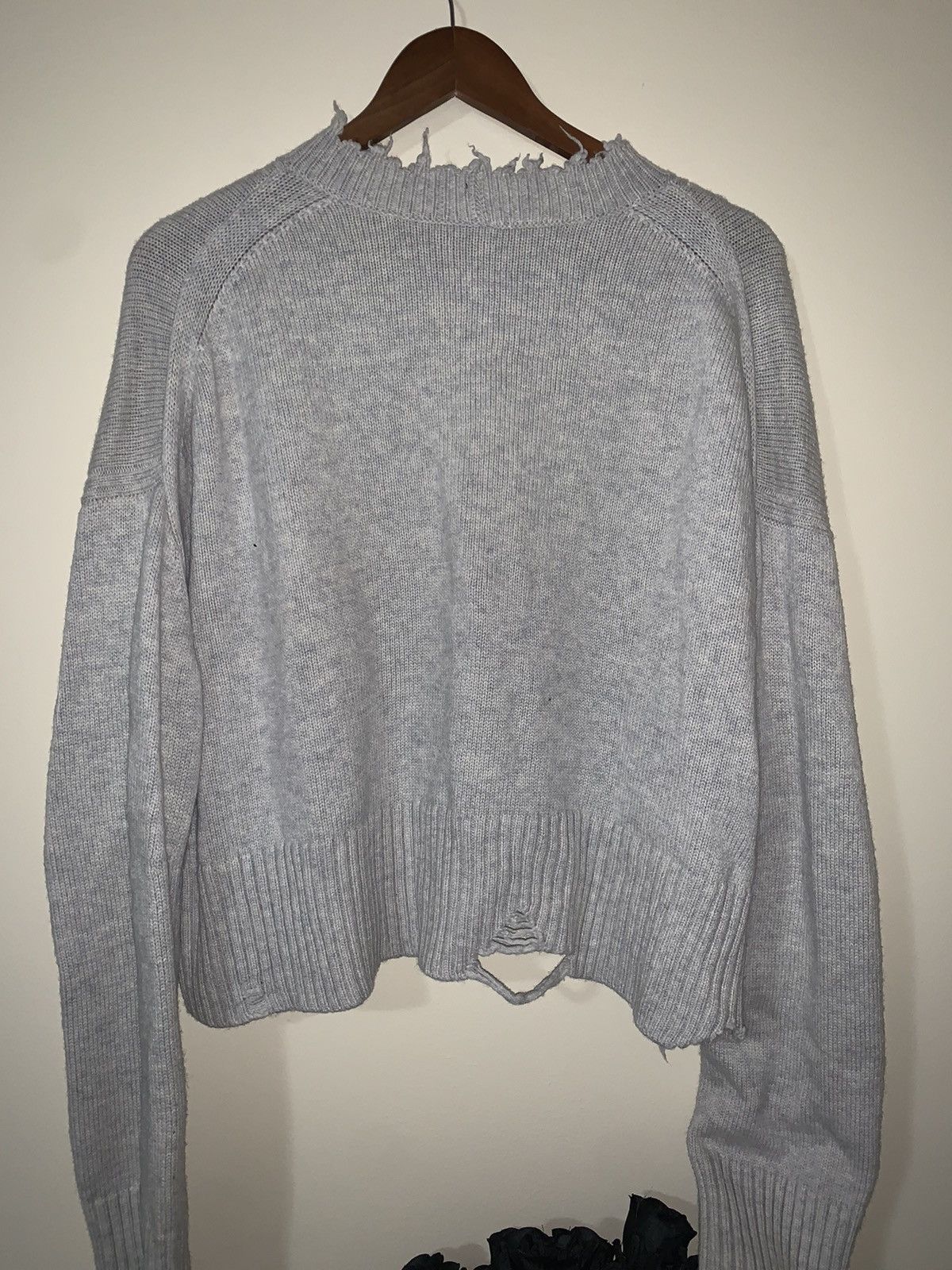 Helmut Lang RARE GRAIL helmut lang distressed sweater Size US M / EU 48-50 / 2 - 4 Thumbnail