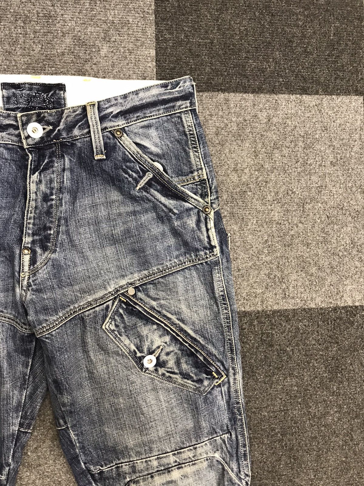 G-Star GSTAR RAW Multipockets Seditionaries Jeans Size US 32 / EU 48 - 6 Thumbnail