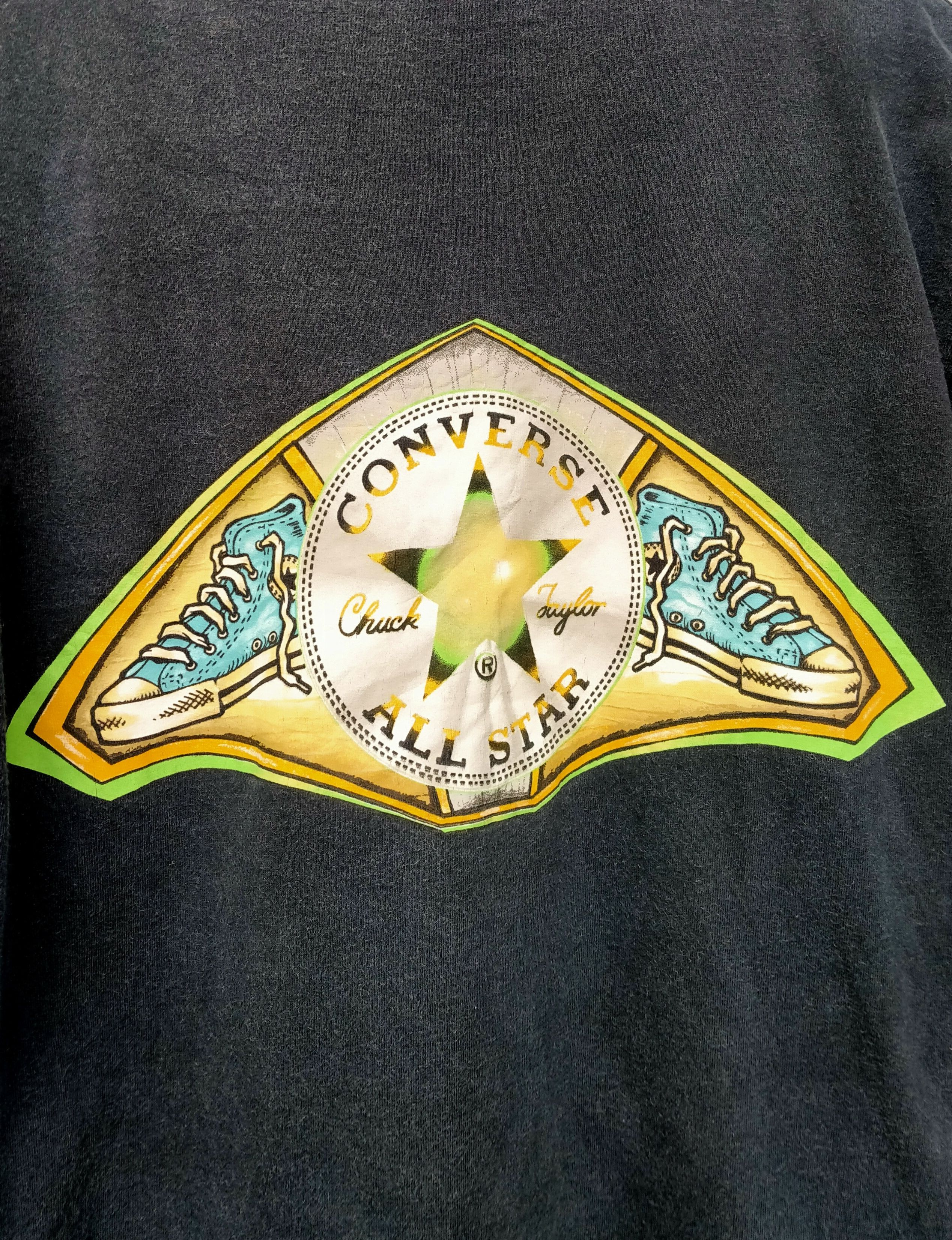 Converse Vintage 90s Converse Made In Usa Big Logo Size US M / EU 48-50 / 2 - 3 Thumbnail
