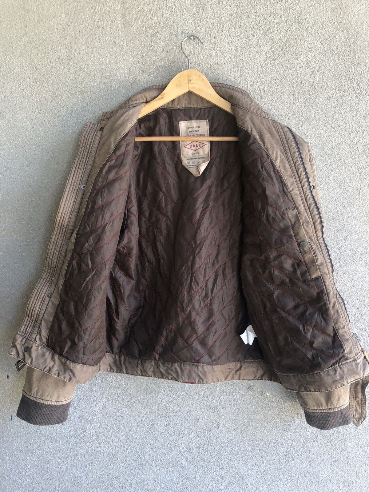 Japanese Brand BALL Rider jacket by RIMINI ITALIA Size US M / EU 48-50 / 2 - 3 Thumbnail