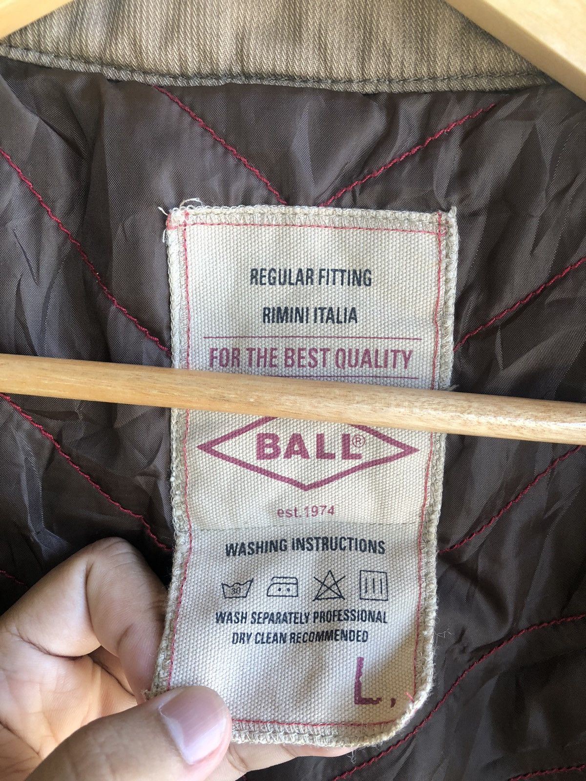Japanese Brand BALL Rider jacket by RIMINI ITALIA Size US M / EU 48-50 / 2 - 13 Thumbnail