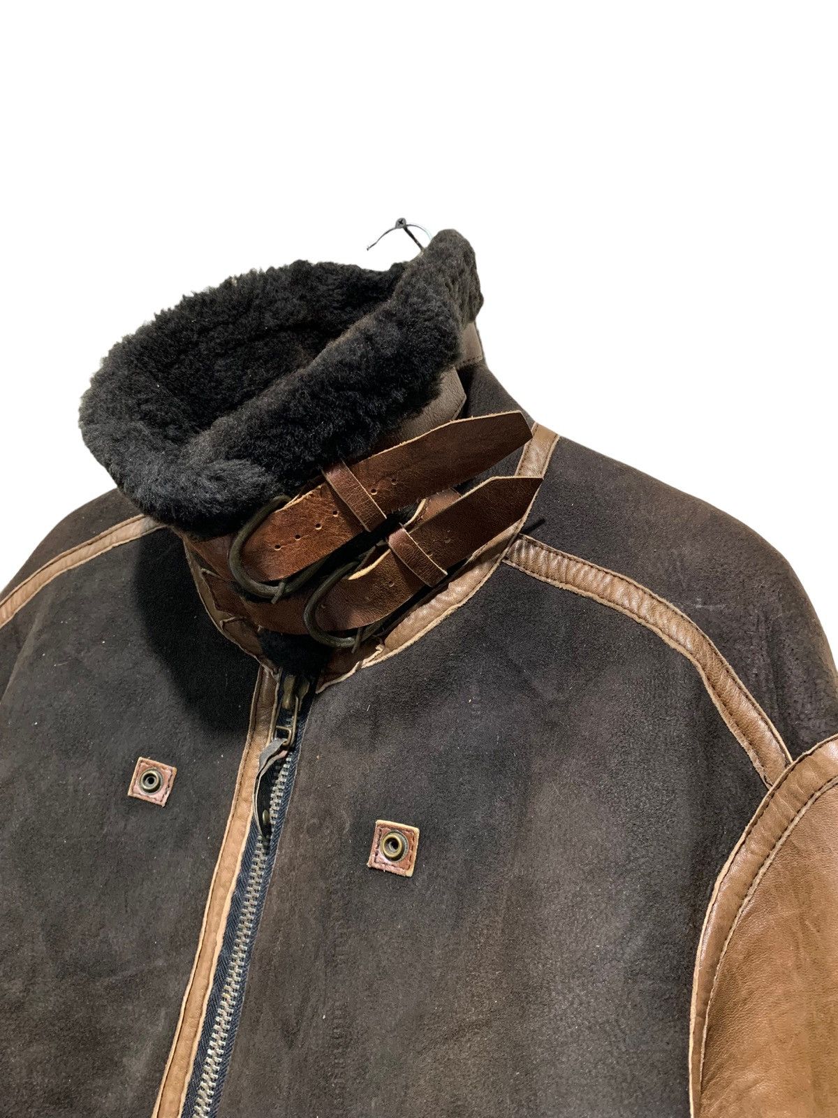 Avirex 🔥RARE VTG SPLIT LEATHER JACKET TYPE B-3 Size US M / EU 48-50 / 2 - 2 Thumbnail