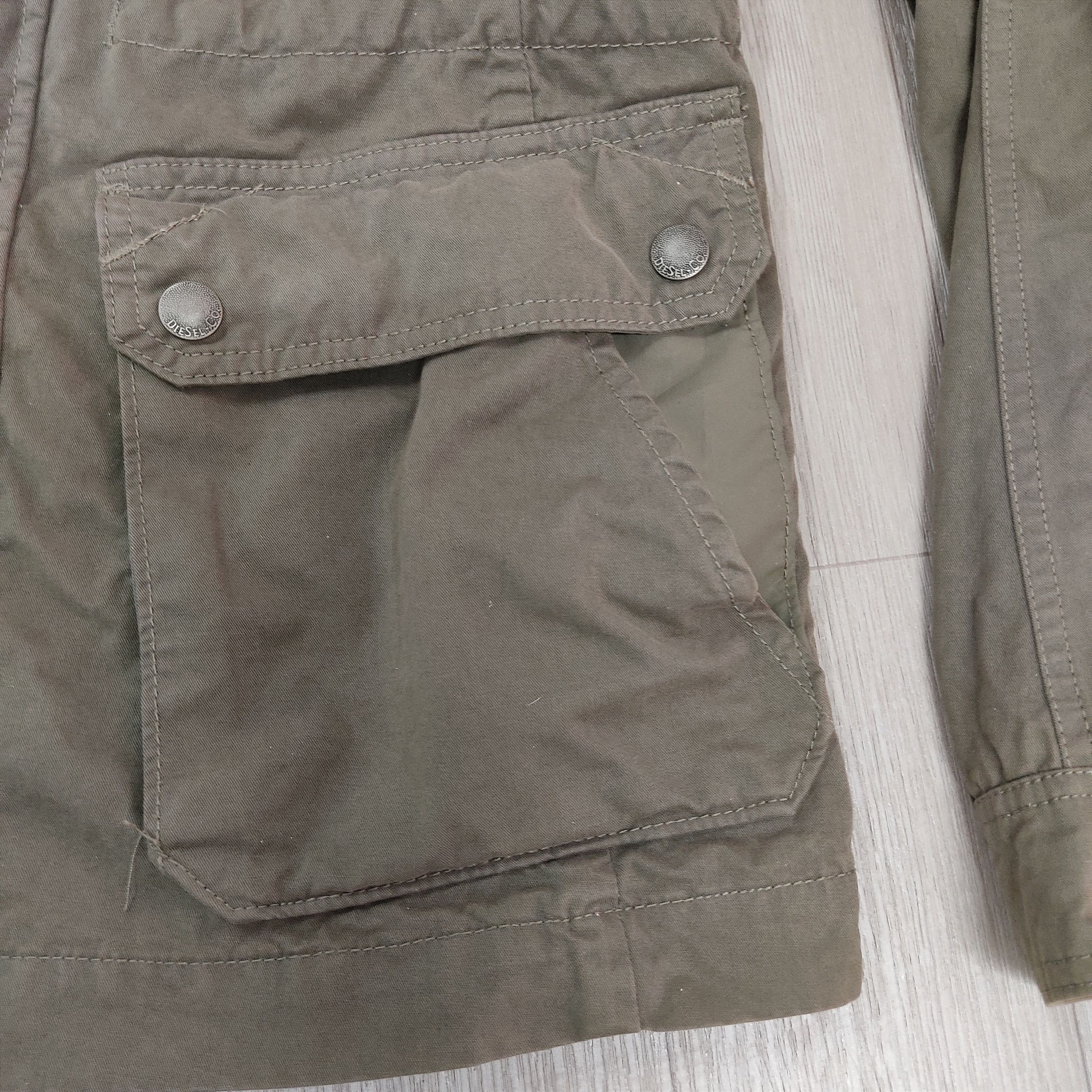 Diesel DIESEL Only The Brave 55RR Rugged Military Jacket Size US L / EU 52-54 / 3 - 16 Thumbnail
