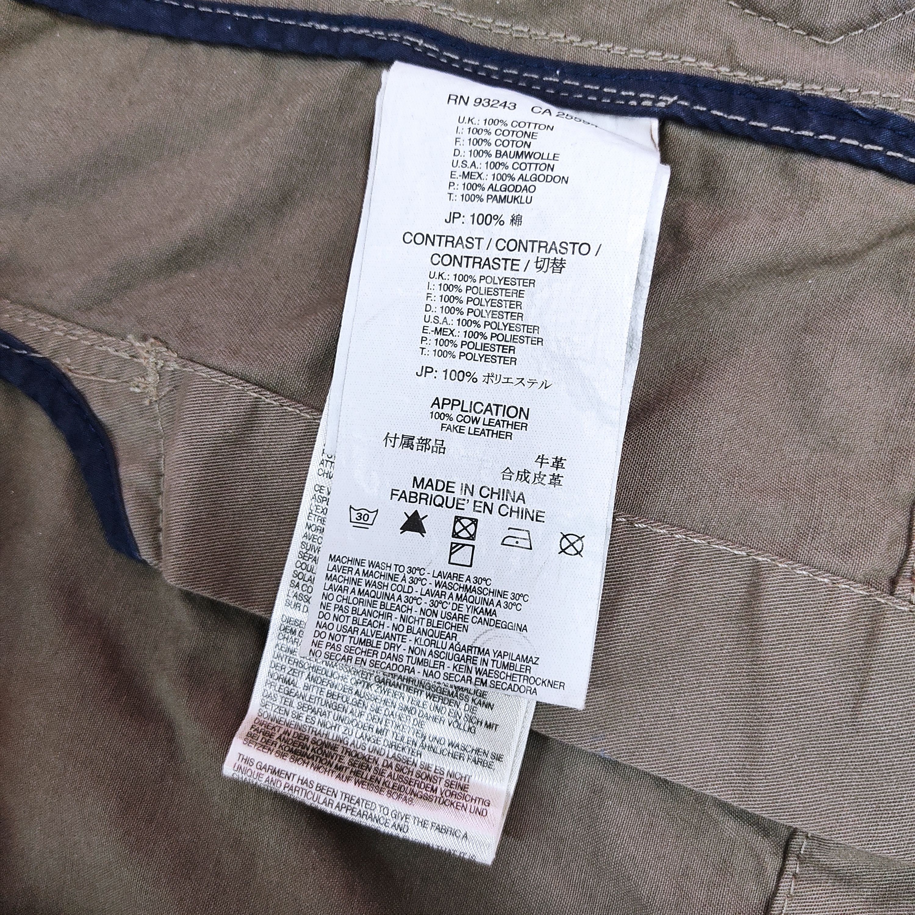 Diesel DIESEL Only The Brave 55RR Rugged Military Jacket Size US L / EU 52-54 / 3 - 10 Thumbnail