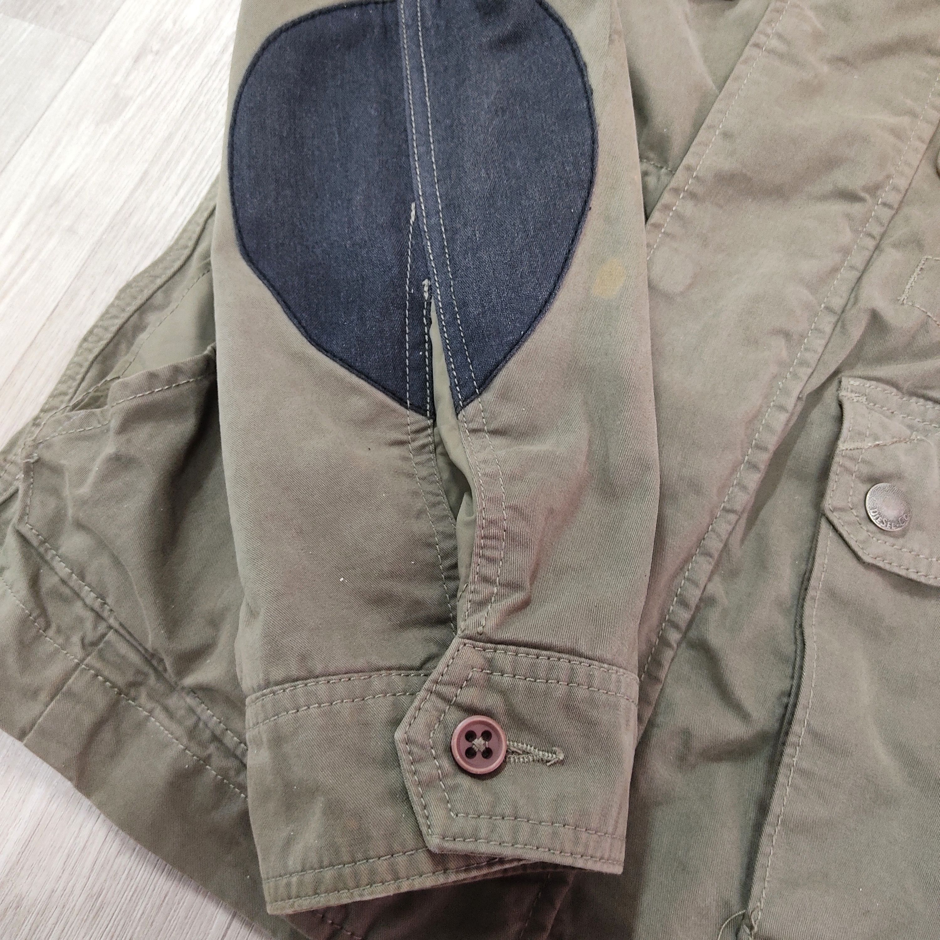 Diesel DIESEL Only The Brave 55RR Rugged Military Jacket Size US L / EU 52-54 / 3 - 15 Thumbnail