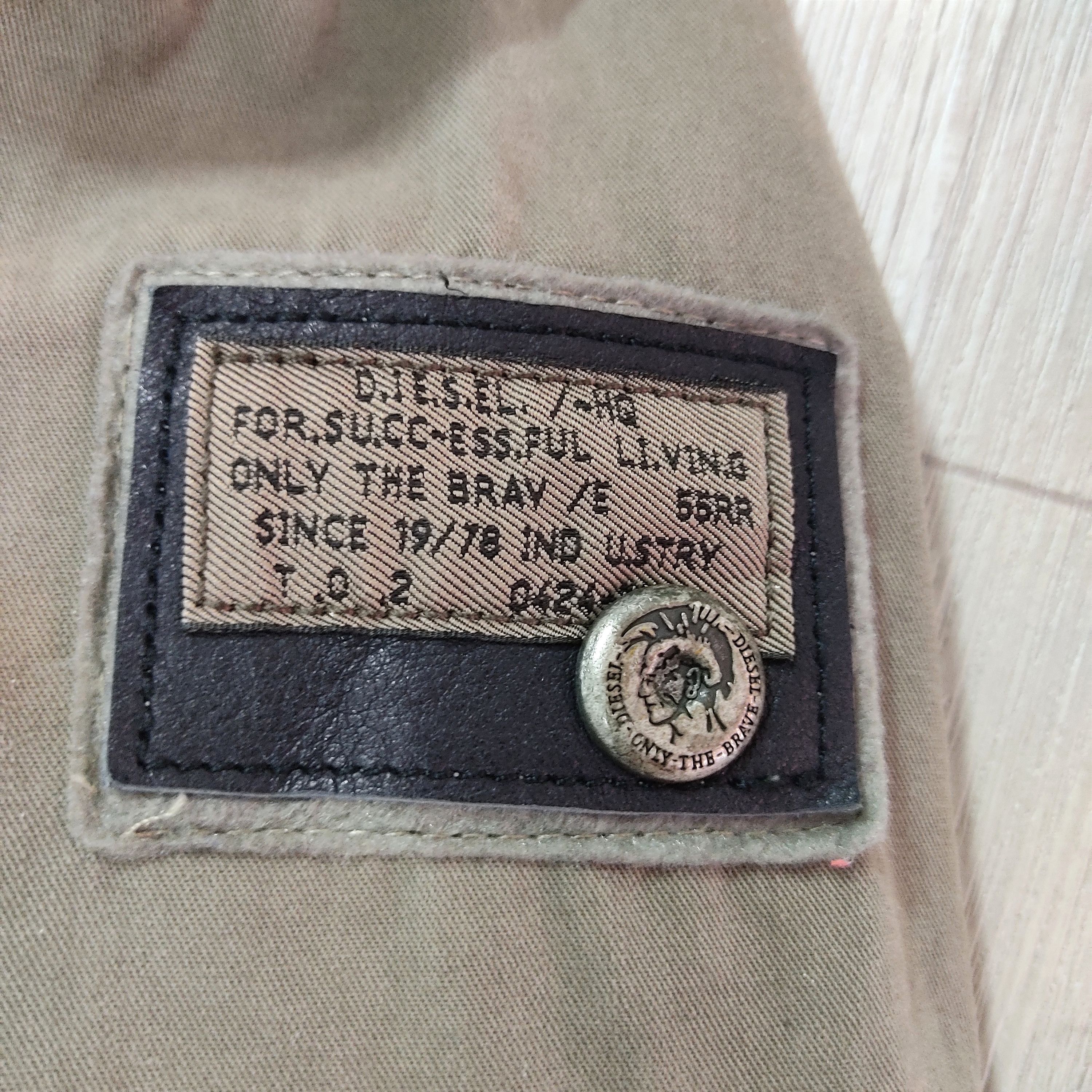Diesel DIESEL Only The Brave 55RR Rugged Military Jacket Size US L / EU 52-54 / 3 - 13 Thumbnail