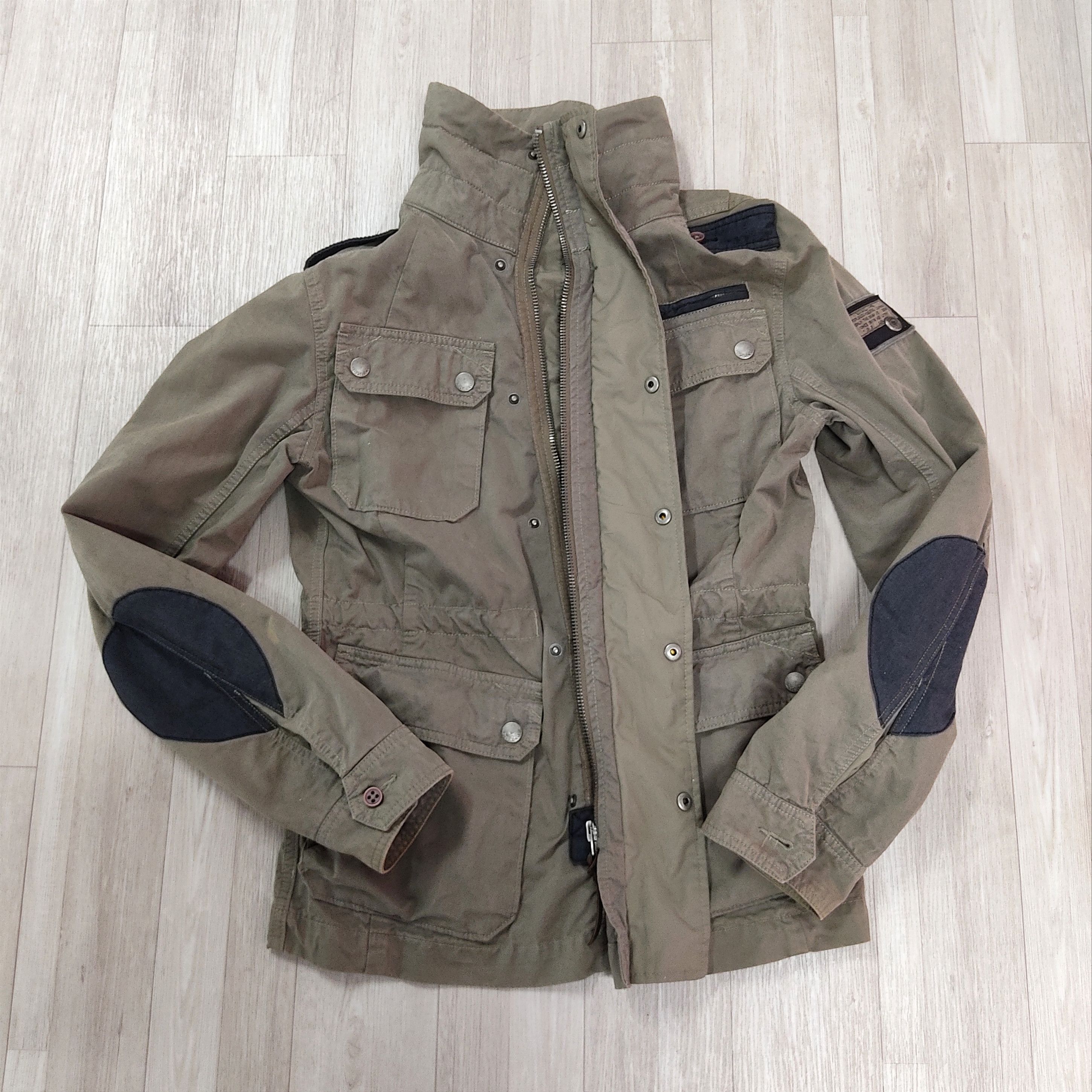 Diesel DIESEL Only The Brave 55RR Rugged Military Jacket Size US L / EU 52-54 / 3 - 6 Thumbnail