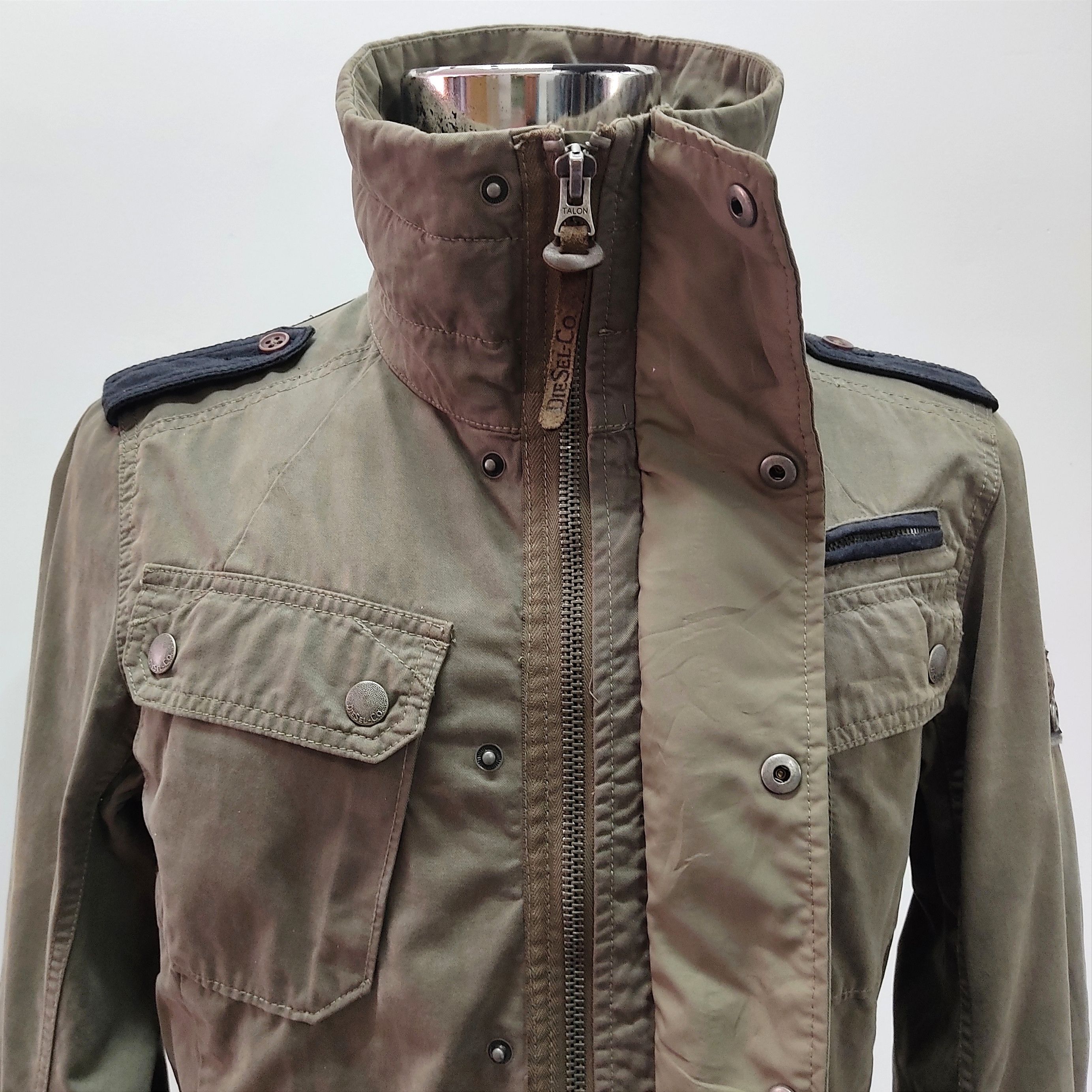 Diesel DIESEL Only The Brave 55RR Rugged Military Jacket Size US L / EU 52-54 / 3 - 2 Thumbnail