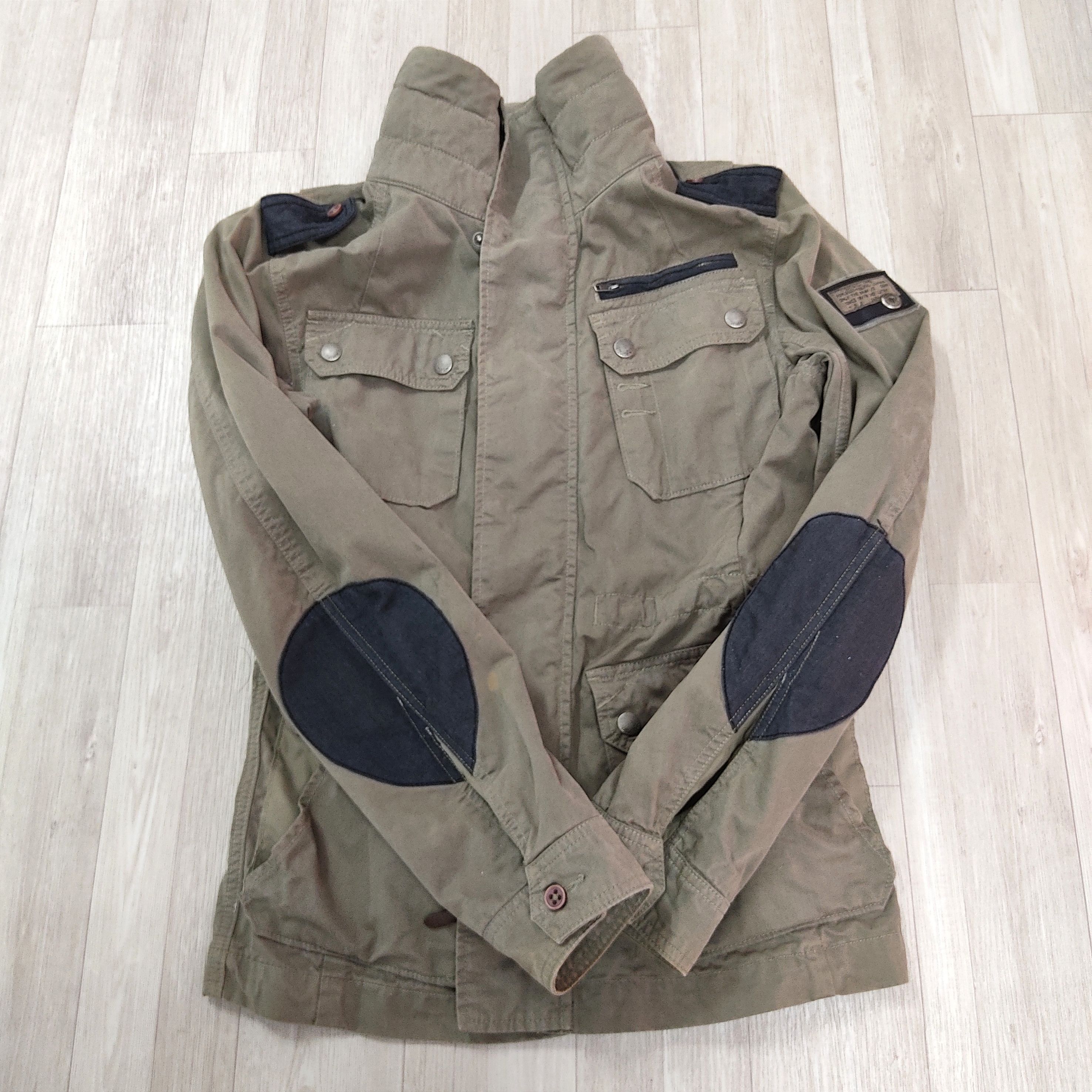 Diesel DIESEL Only The Brave 55RR Rugged Military Jacket Size US L / EU 52-54 / 3 - 5 Thumbnail
