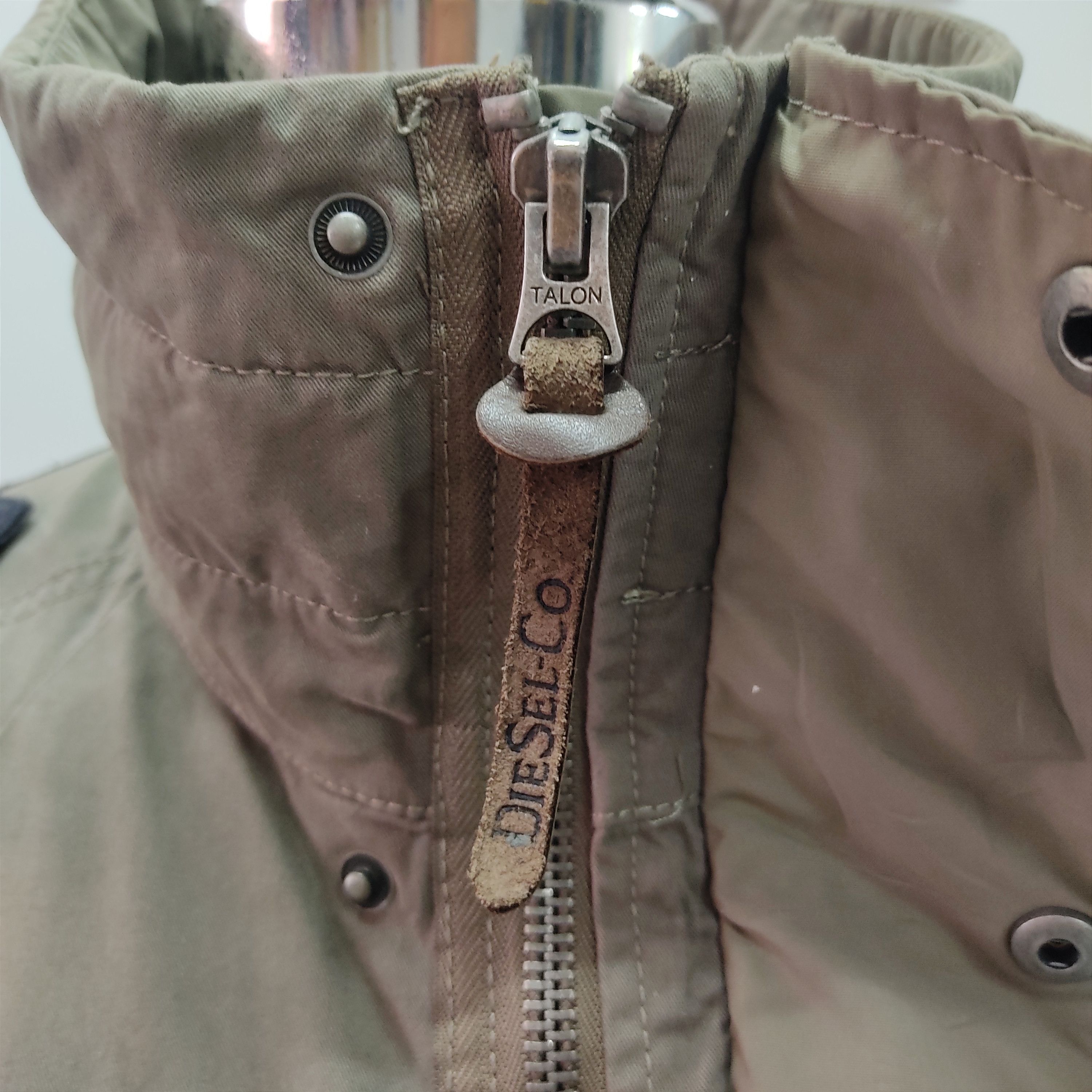 Diesel DIESEL Only The Brave 55RR Rugged Military Jacket Size US L / EU 52-54 / 3 - 3 Thumbnail