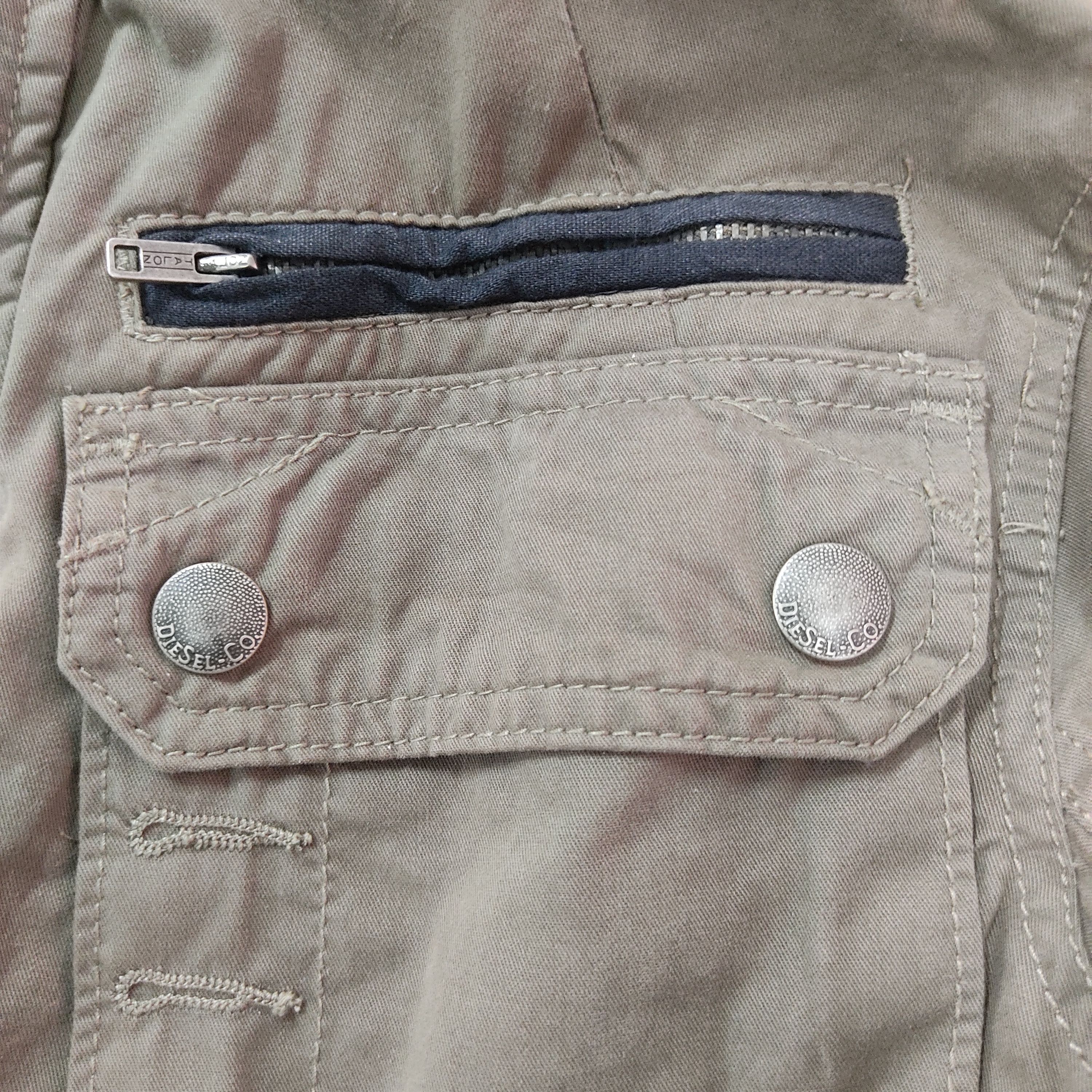 Diesel DIESEL Only The Brave 55RR Rugged Military Jacket Size US L / EU 52-54 / 3 - 14 Thumbnail