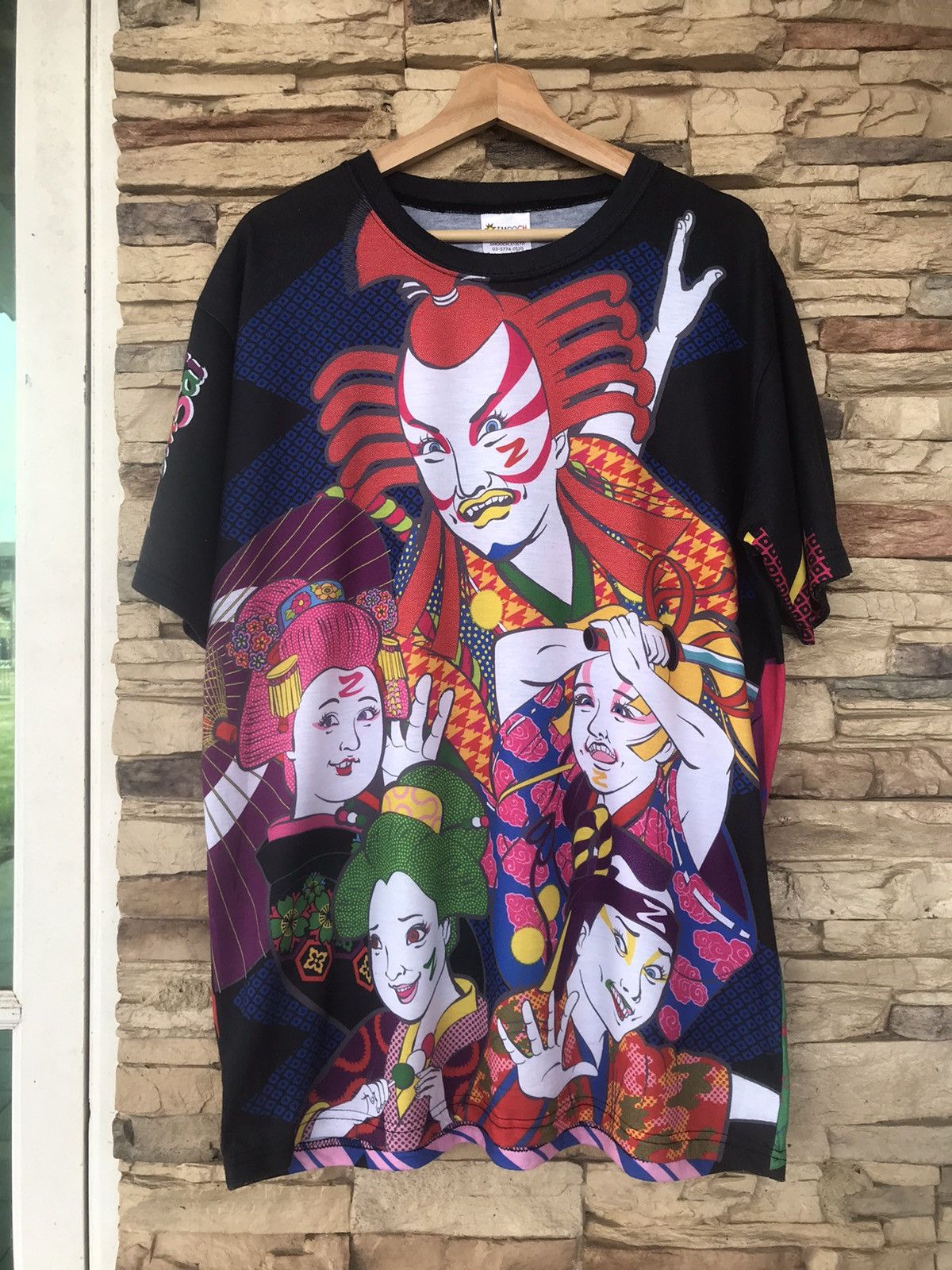 Anime Momoiro Clover Z Fullprint Tee Size US XL / EU 56 / 4 - 1 Thumbnail