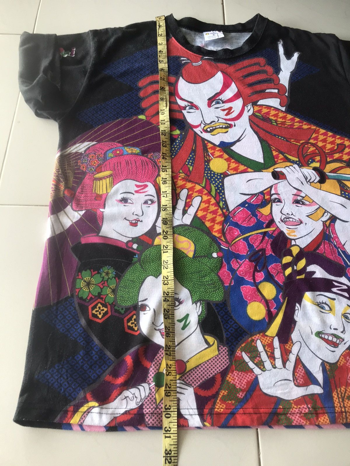 Anime Momoiro Clover Z Fullprint Tee Size US XL / EU 56 / 4 - 10 Thumbnail