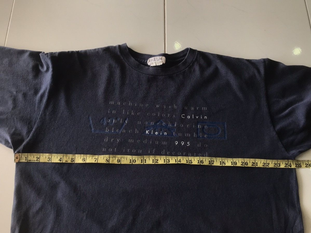 Vintage Vintage Calvin Klein Machine Wash Warm Tee Size US XL / EU 56 / 4 - 9 Thumbnail