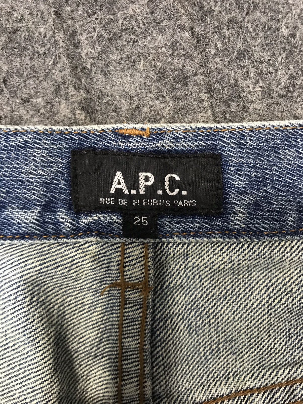 A.P.C. APC Rue De Fleurs Paris Bush Pants Flap Pocket Buttonfly Size 28" / US 6 / IT 42 - 9 Thumbnail