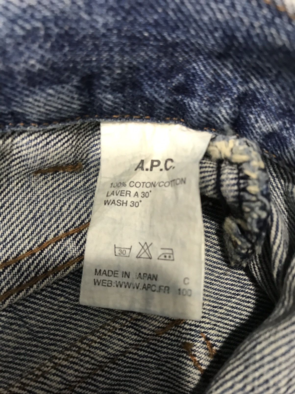 A.P.C. APC Rue De Fleurs Paris Bush Pants Flap Pocket Buttonfly Size 28" / US 6 / IT 42 - 10 Thumbnail