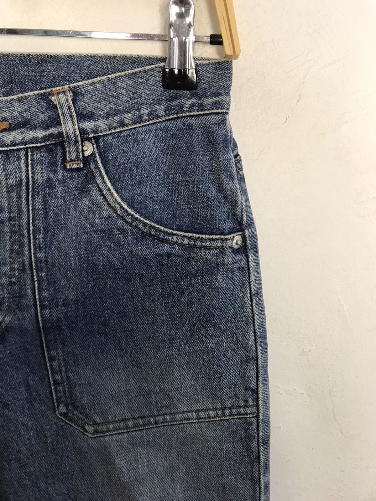 A.P.C. APC Rue De Fleurs Paris Bush Pants Flap Pocket Buttonfly Size 28" / US 6 / IT 42 - 5 Thumbnail