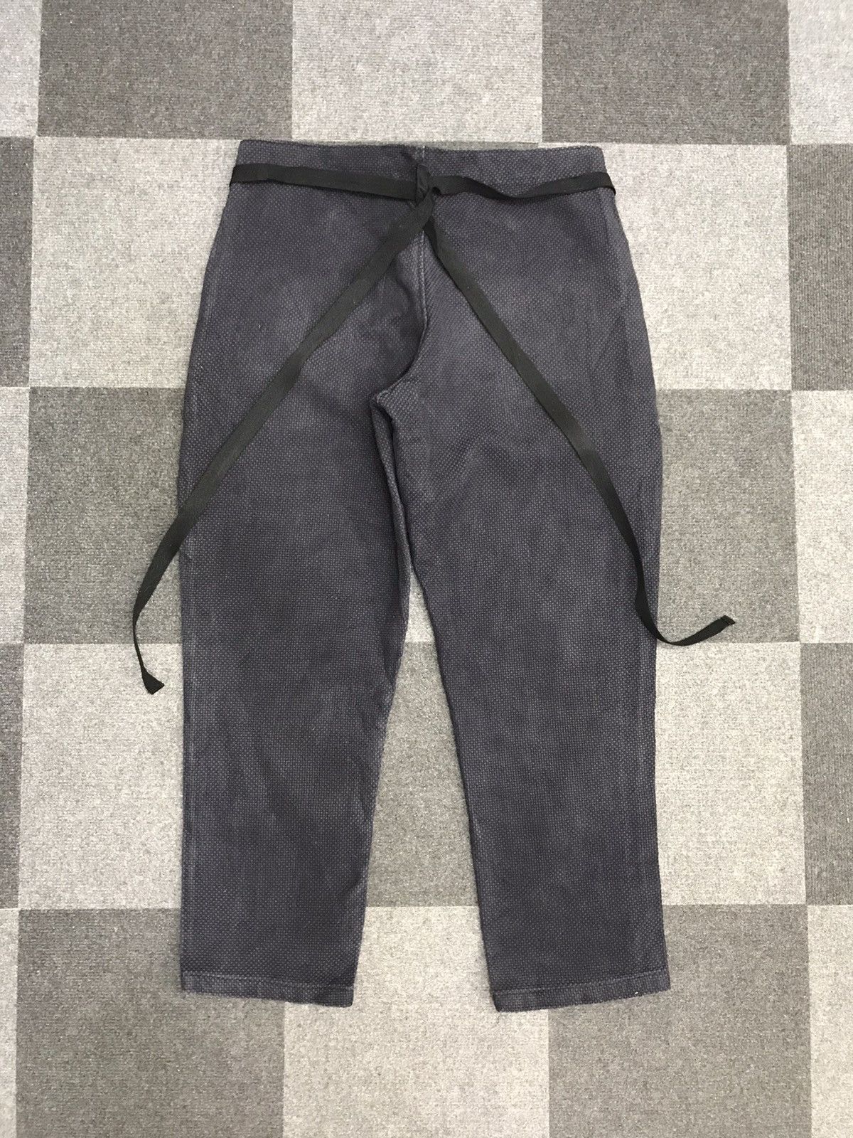 Indigo Indigo Sturdy Linen Kendo Martial Art Pant Size US 33 - 13 Thumbnail