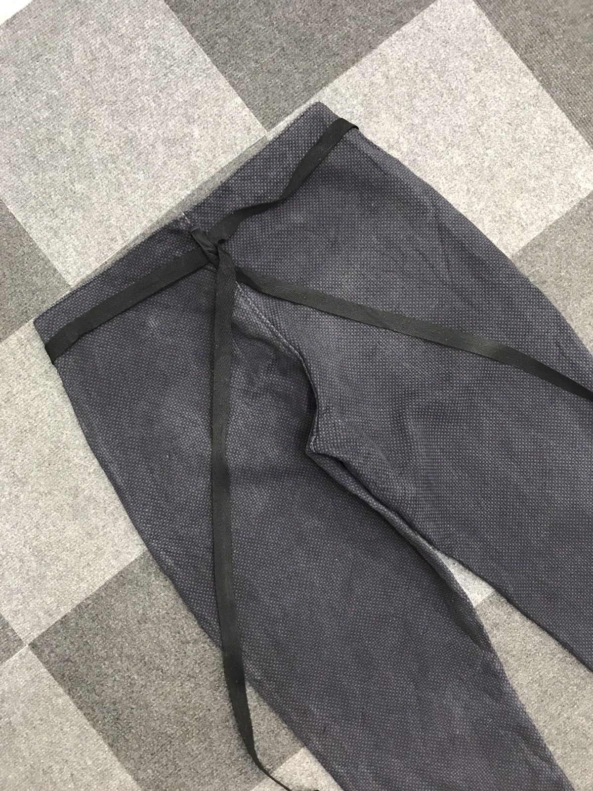 Indigo Indigo Sturdy Linen Kendo Martial Art Pant Size US 33 - 14 Thumbnail