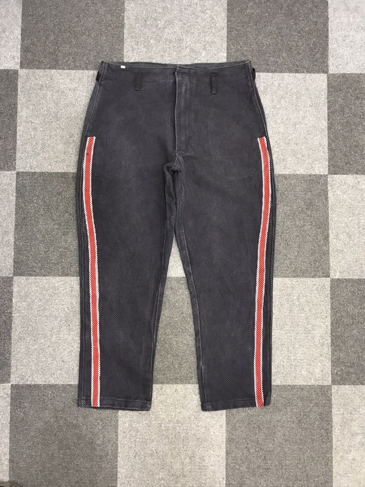 Indigo Indigo Sturdy Linen Kendo Martial Art Pant Size US 33 - 6 Thumbnail