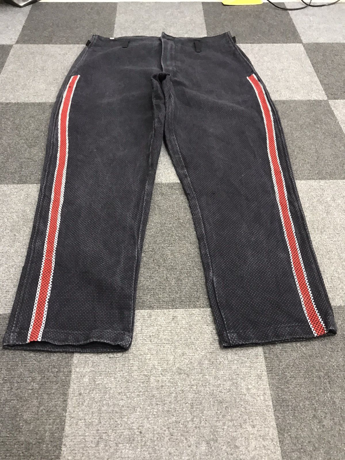 Indigo Indigo Sturdy Linen Kendo Martial Art Pant Size US 33 - 4 Thumbnail
