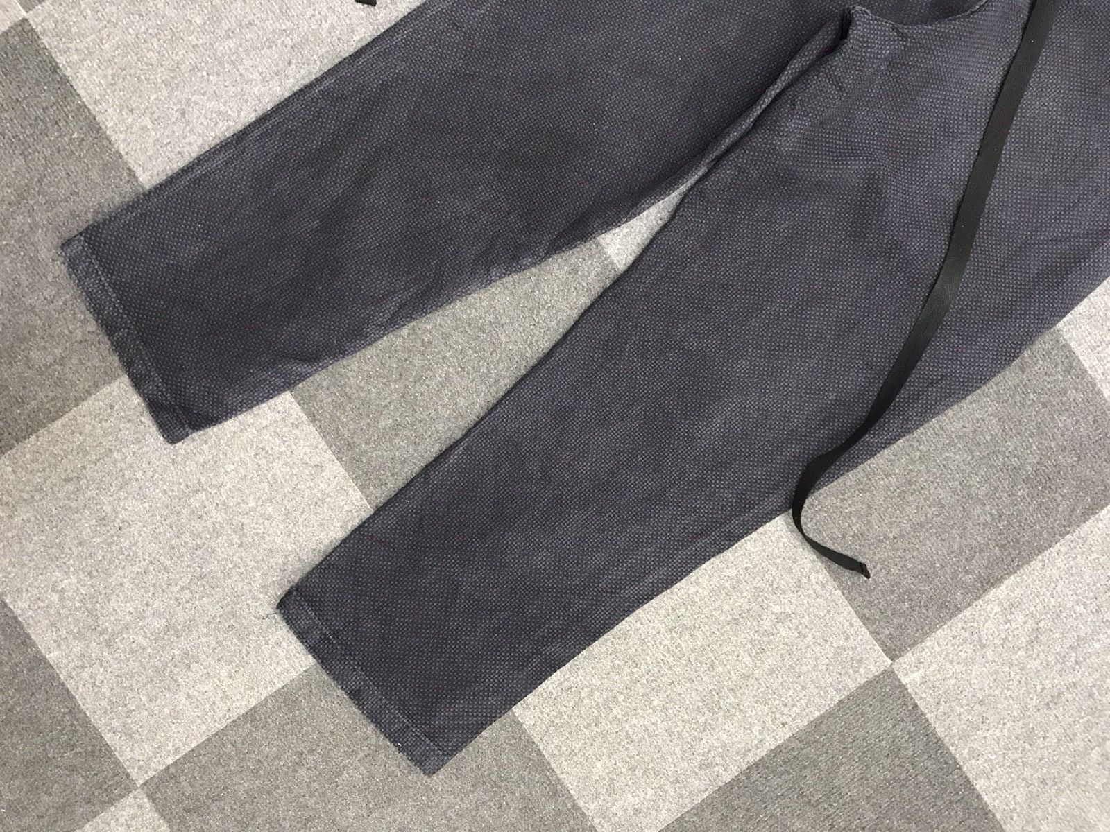 Indigo Indigo Sturdy Linen Kendo Martial Art Pant Size US 33 - 15 Thumbnail
