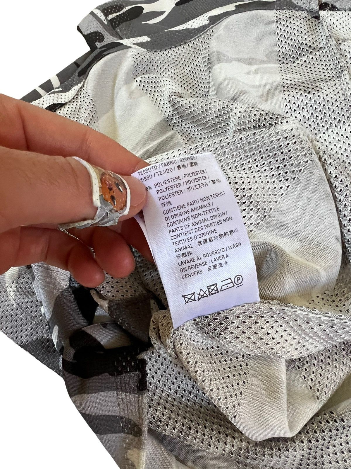 Balenciaga Sz37 Oversized Camo Jersey Shirt Size US XL / EU 56 / 4 - 11 Thumbnail