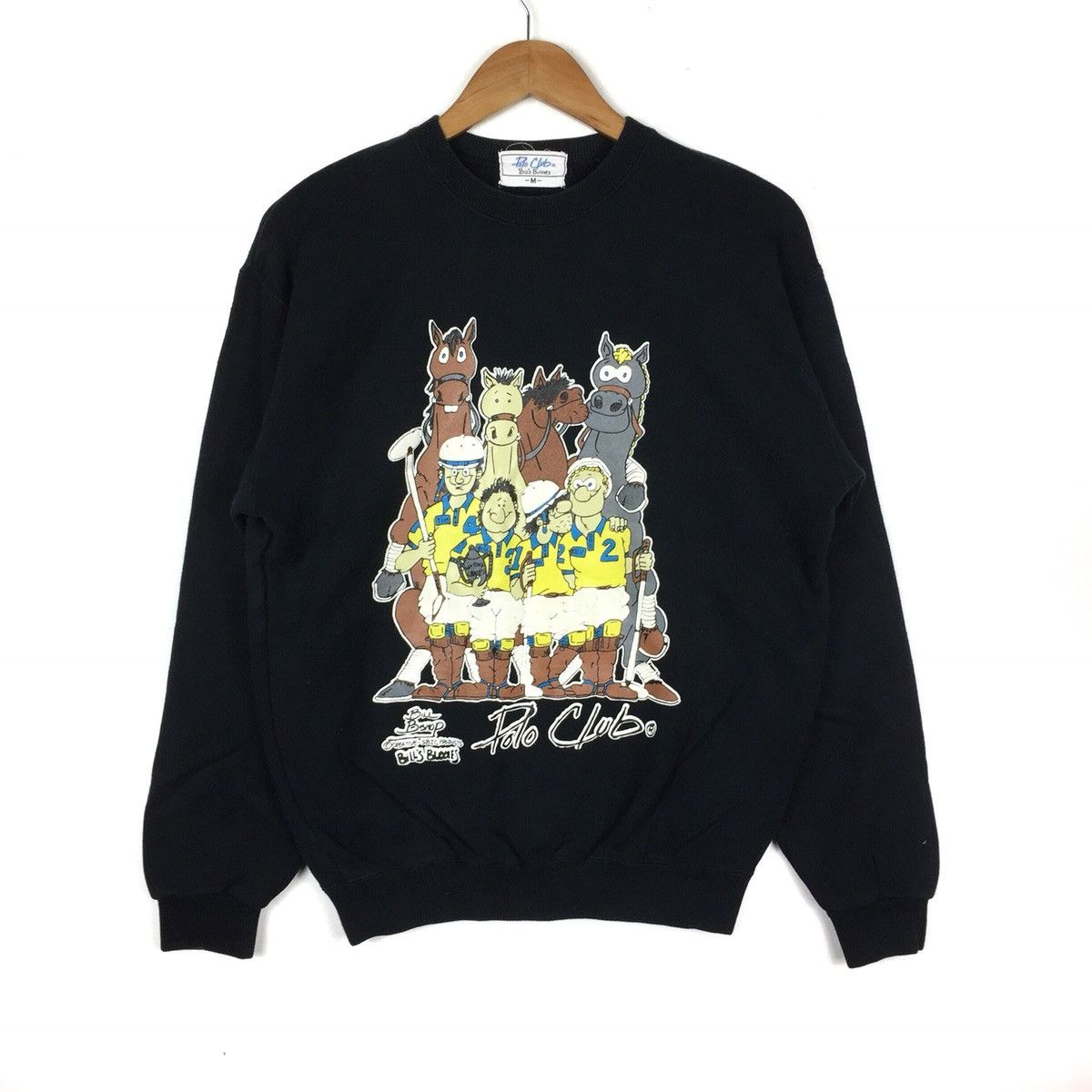Beverly Hills Polo Club Polo hills club sweatshirt big logo jumper pullover Size US M / EU 48-50 / 2 - 1 Thumbnail
